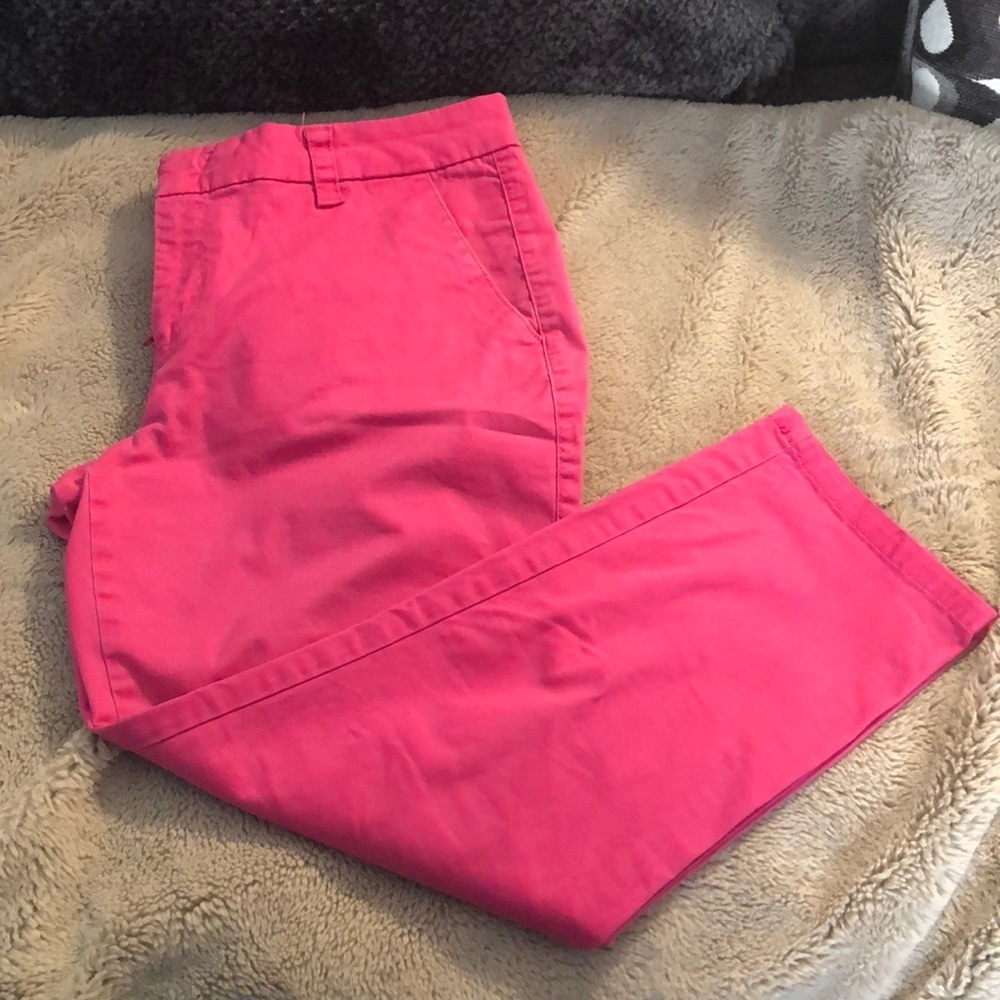 LAST CHANCE 💄 JCP Pink Ankle Pants, size 12